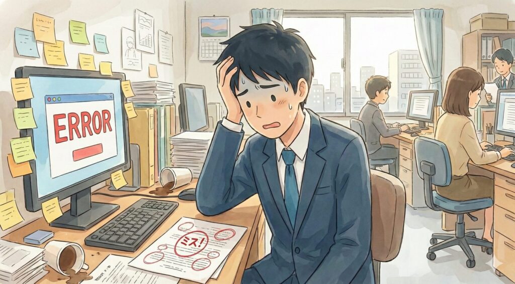 なぜ発達障害はケアレスミスが多いのか？脳の特性と「自分を責めない」ための対策ガイド